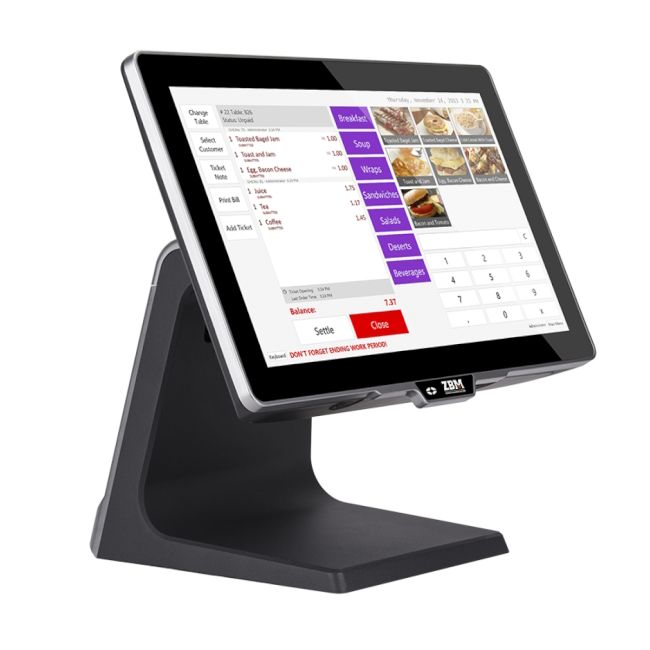 POS терминал Zonerich ZQ-T8756 (15,6” IPS, FullHD 1920х1080, Intel J6412, 8GB DDR4, SSD 128GB)